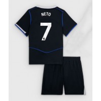 Chelsea Pedro Neto #7 Tretí Detský futbalový dres 2025-26 Krátky Rukáv (+ trenírky)